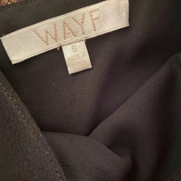 WAYF RIPLEY BLACK CORSET WAIST SLEEVELESS WIDE LEG JUMPSUIT WITH POCKETs SMALL - Picture 2 of 10